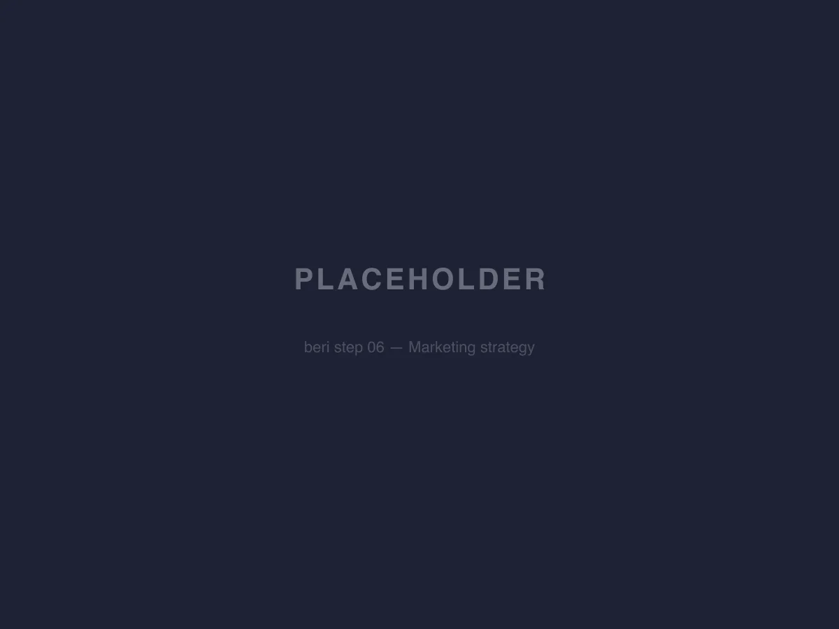 beri step 06 placeholder